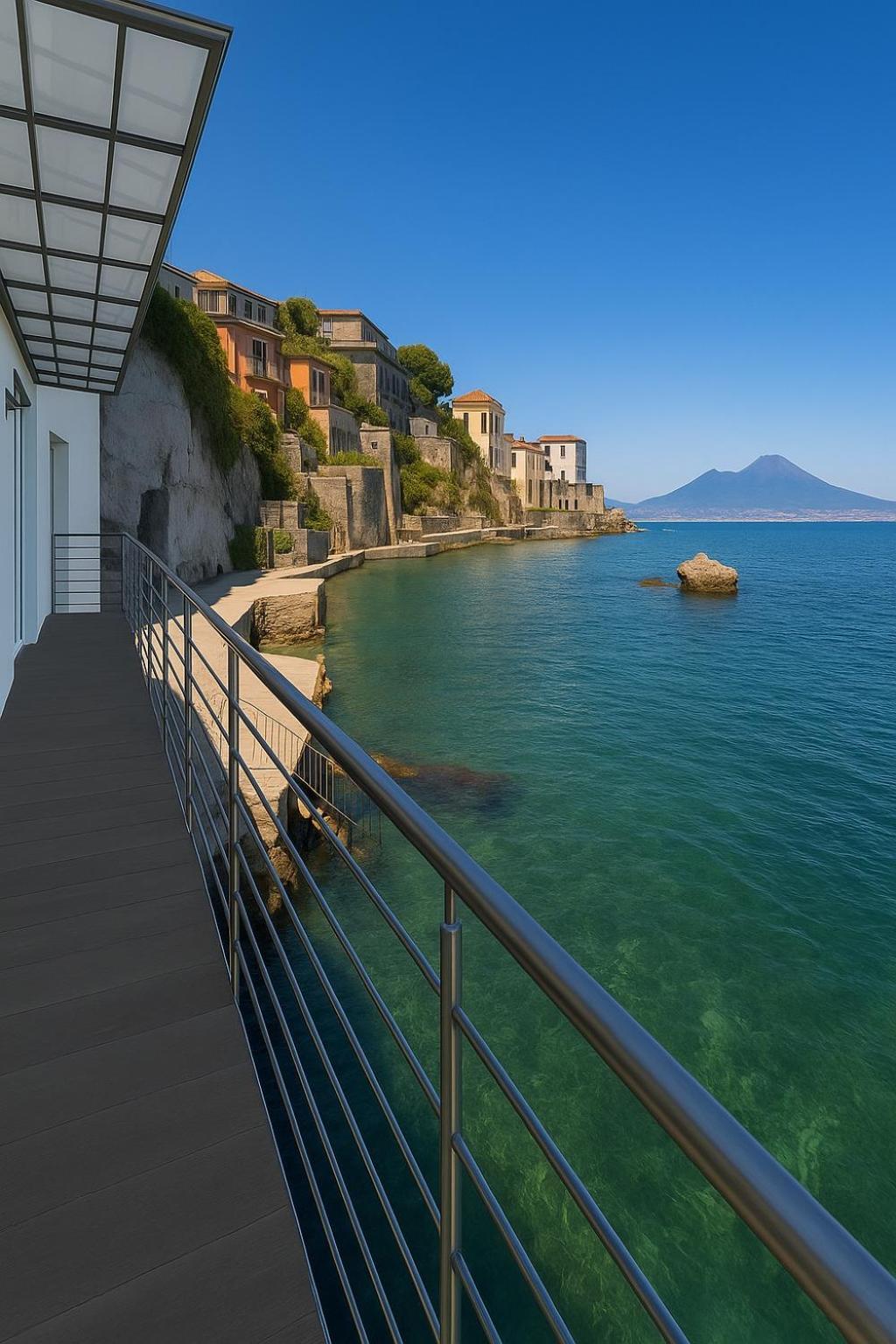 Apartamento La Casa Sull’ Acqua Nápoles Exterior foto